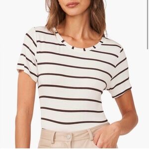 Halogen Striped Tee Size XS